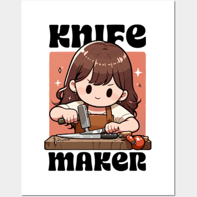 Knife Maker Wall Art by elegantelite